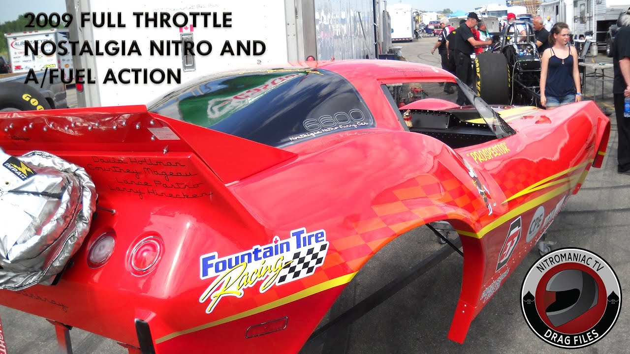 FROM THE VAULT: 2009 FULL THROTTLE NOSTALGIA NITRO FUNNY CAR AND A/FUEL ACTION