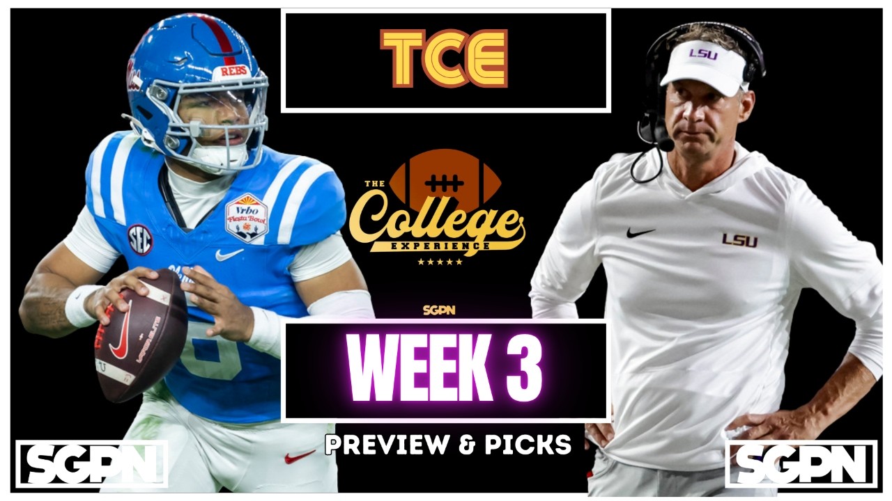 College Football Week 3 Picks & Predictions: Full National Slate | The College Football Experience