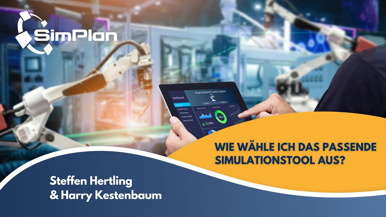 Wie w&auml;hle ich das passende Simulationstool aus? (SimPlan SimTalks am Tag der Logistik 2021)