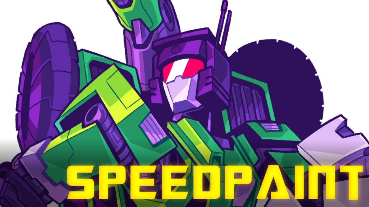 SPEEDPAINT | Scavenger Commission! (Transformers)
