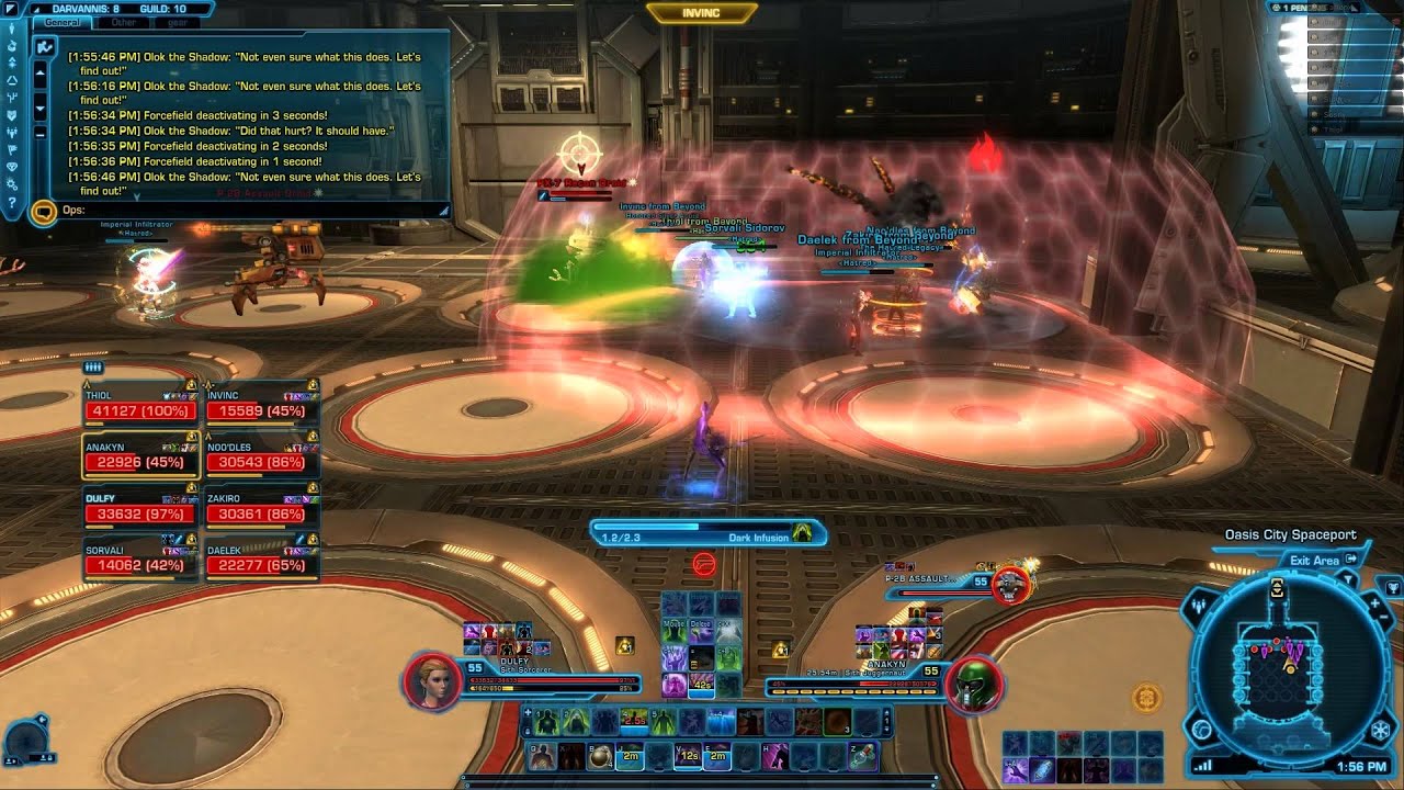 SWTOR Nightmare Olok the Shadow guide - Nightmare Scum and Villainy operation (8m)