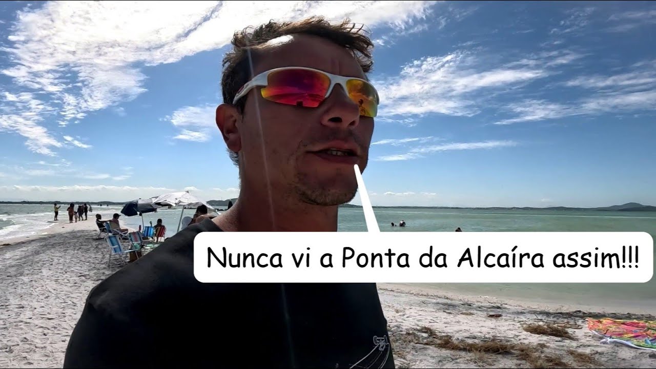 em Arraial do Cabo hoje - Ponta da Alcaíra ( Acaíra ) Arubinha