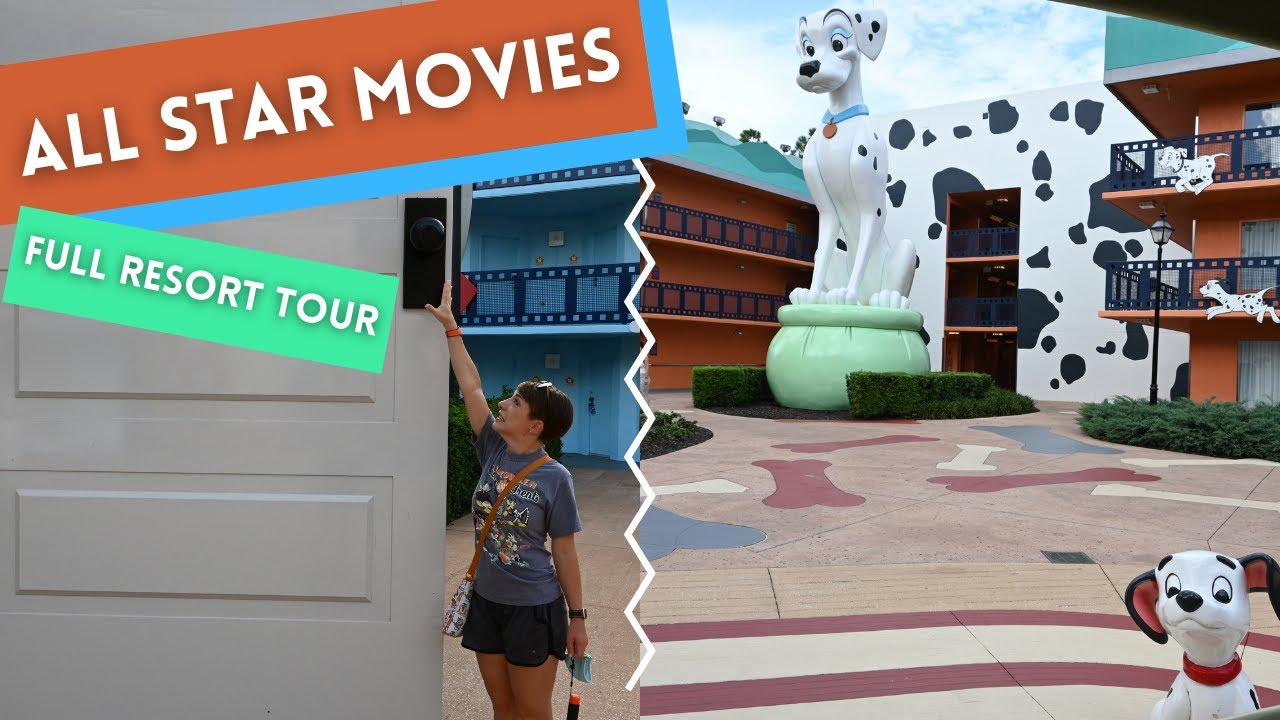 All Star Movies Resort Overview 2021 | Preferred Room Tour All Star Movies | Value Resort Tour 2021