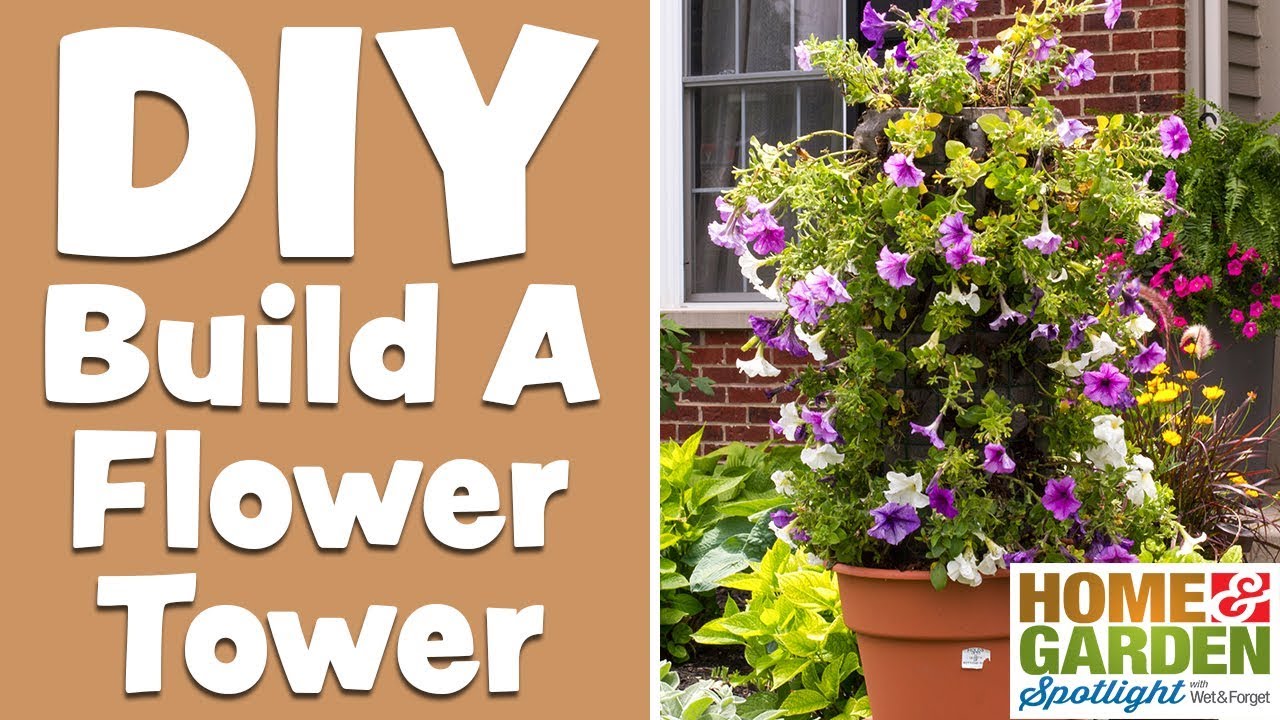 DIY - How To Build A Flower Tower