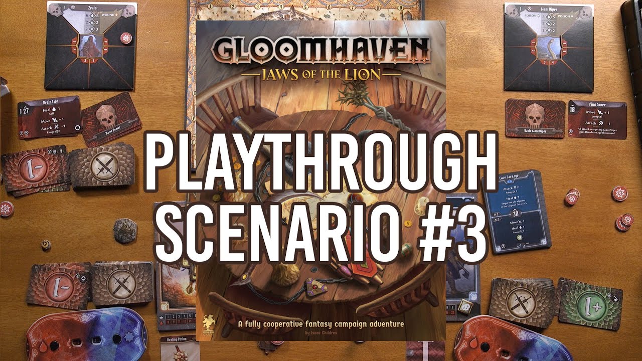 E3: Gloomhaven: Jaws Of The Lion Playthrough - Scenario #3
