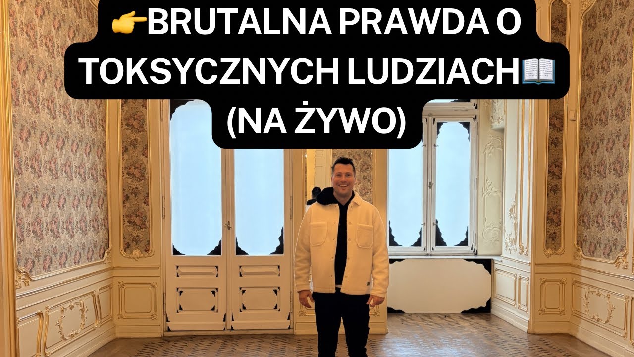 NARCYZ👉Brutalna prawda o toksycznych ludziach📖(na żywo) #patrykjanas #brutalnaprawda 