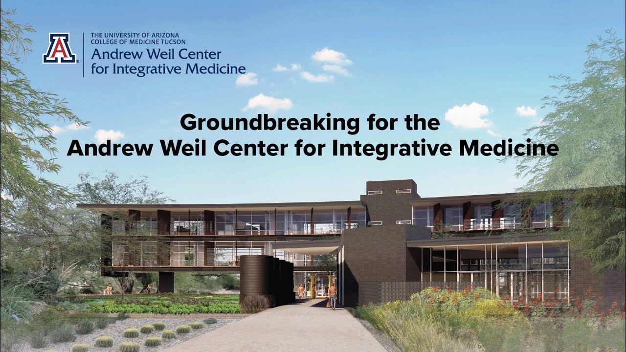 Groundbreaking for the Andrew Weil Center for Integrative Medicine
