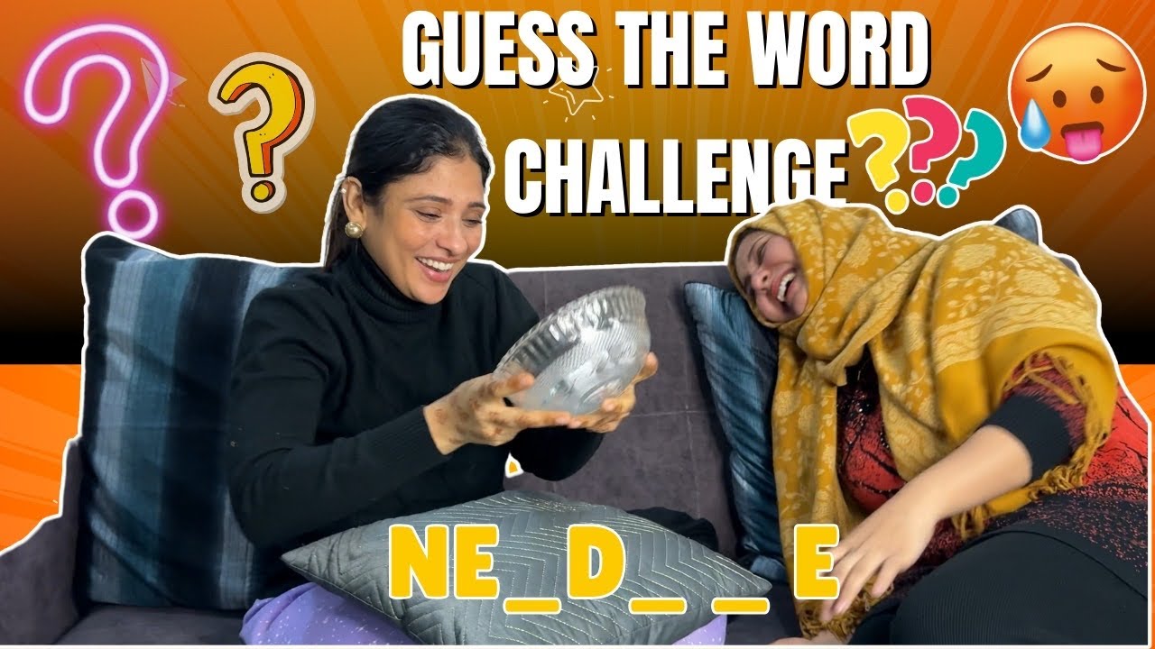 GUESS THE WORD Challenge With bhabhi 😳🤣 || oh shit 🤯🤯😅🤣