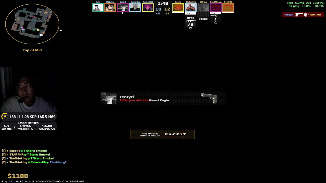 CS2 FACEIT ГУДРАЛТ