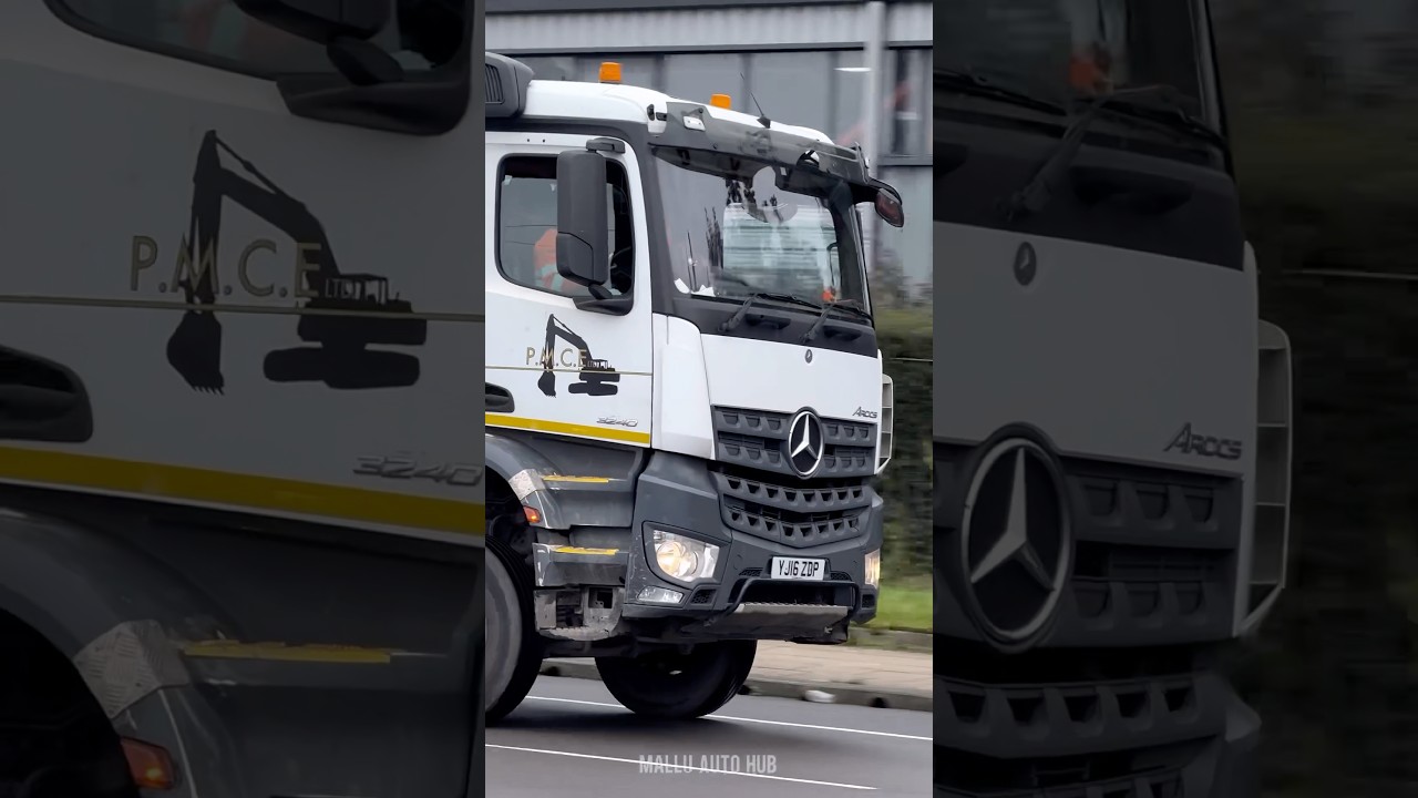 Mercedes Benz Arocs 3240 8x4 Heavy Duty Tipper Truck | P.M.C.E Ltd UK #mercedesbenz #truckspotting