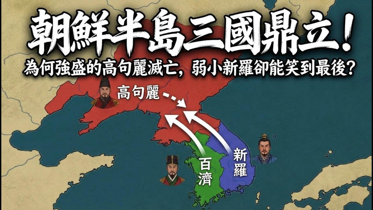 從分裂到統一！高句麗、百濟、新羅的百年較量，藏著多少生存智慧？