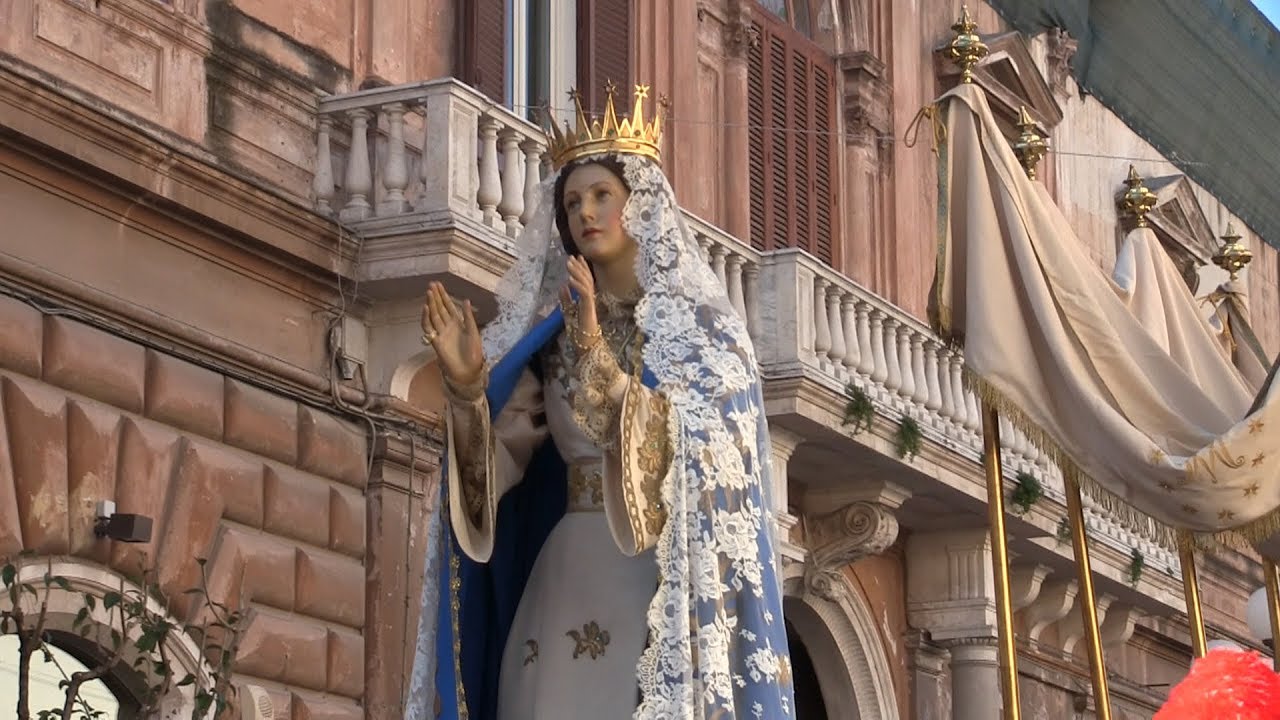 TRANI - Solennità IMMACOLATA Concezione - Processione cittadina