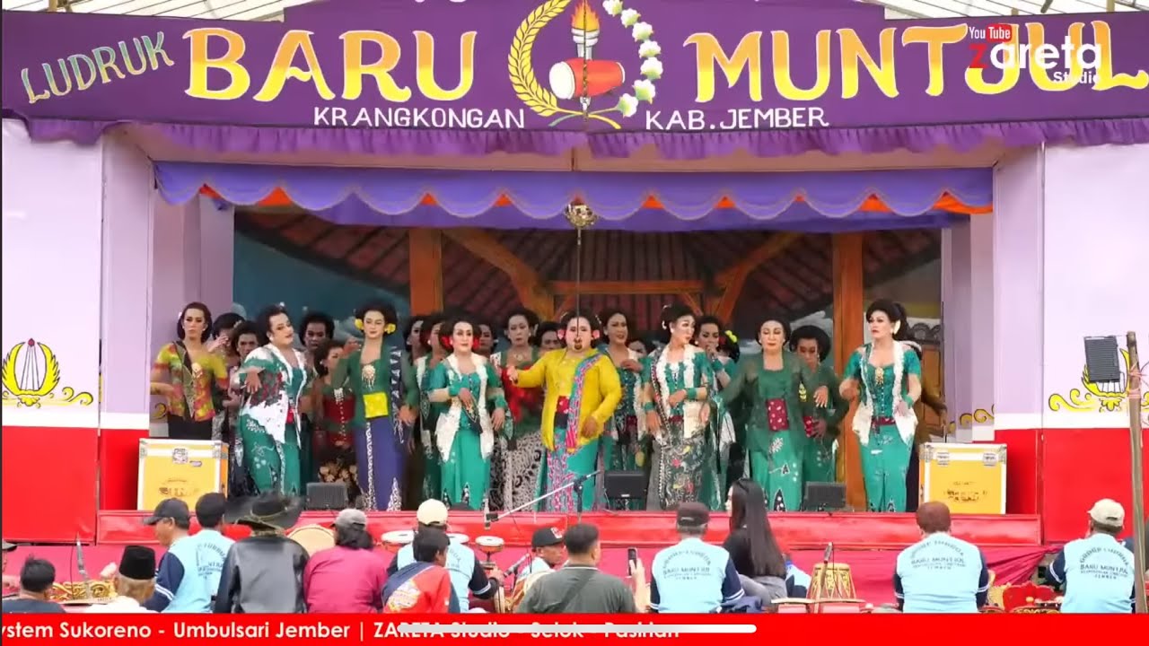 Ludruk Baru Muntjul Live Lapangan Kunir Lor Desa Kunir Lor Kecamatan Kunir (Siang)