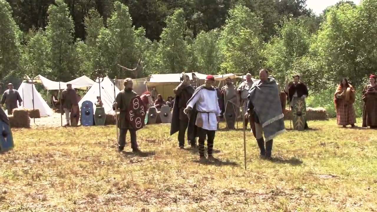 Clades Variana 09 - Kunstperformance (B&uuml;ndnisritus) im Museum und Park Kalkriese