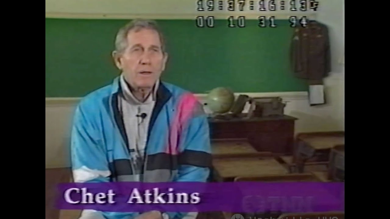 Chet Atkins Interview from TNN Country News 1994