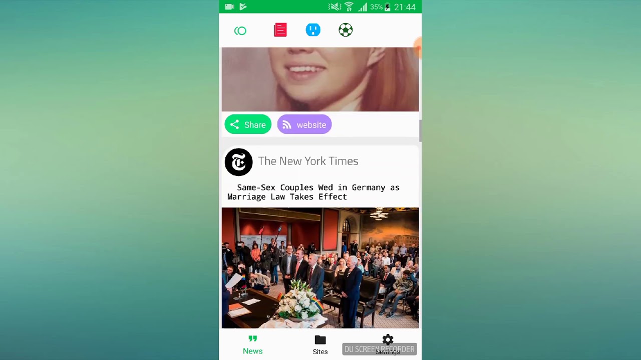 News Mate application based on react native