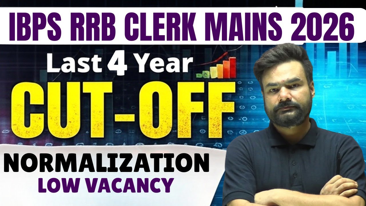 IBPS RRB Clerk Mains | Last 4 Years Cut-Off Analysis | Safe Score?