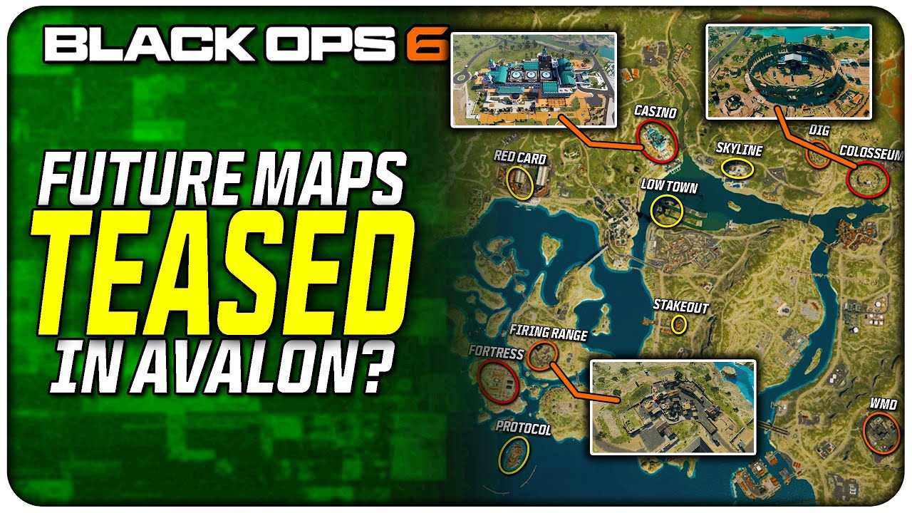 Future Black Ops 6 Maps Teased in Avalon?!