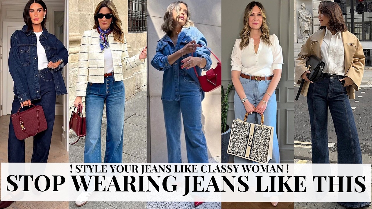 7 GENIUS TRICKS to Style Your Jeans Like a Classy Woman in 2026