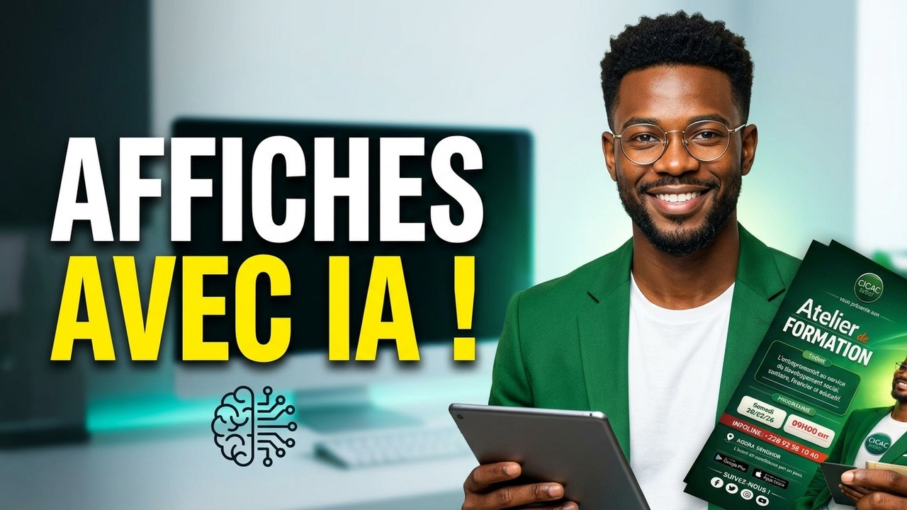 zenkras event | Créer des Affiche Publicitaire avec IA