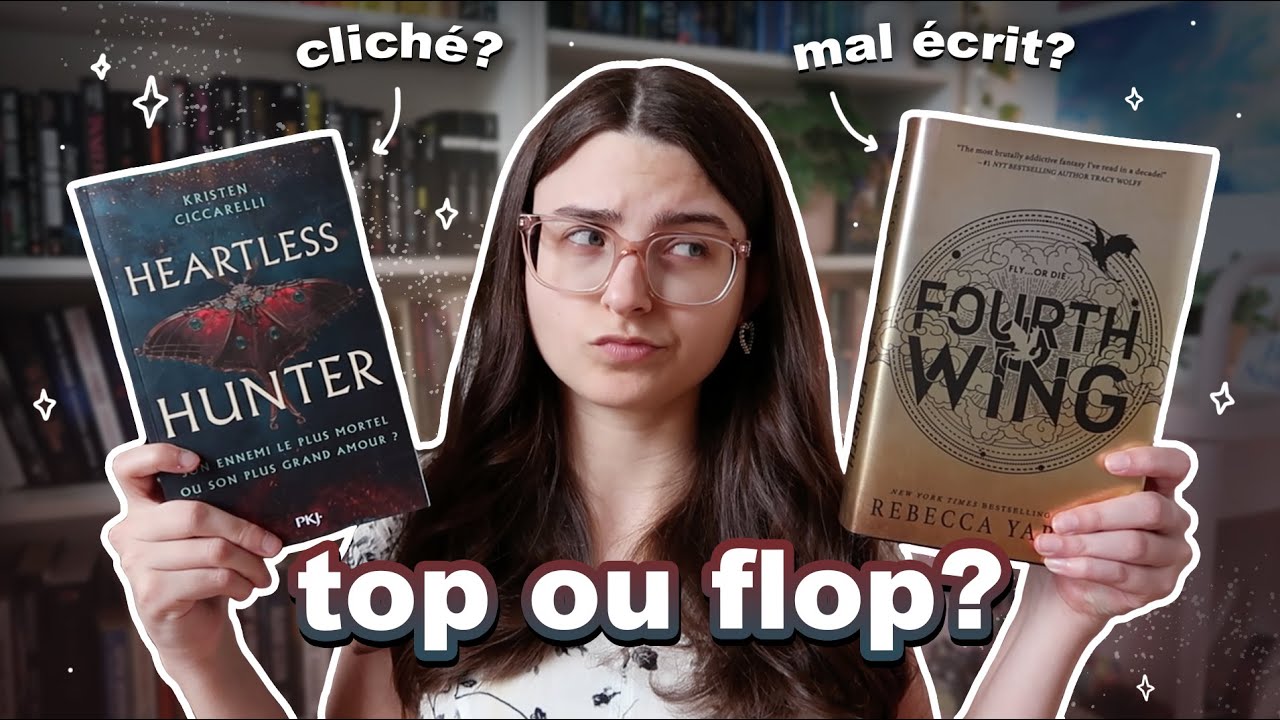 LA BONNE ROMANTASY, ÇA EXISTE OU PAS ? | vlog lecture où je teste 4 livres de romantasy
