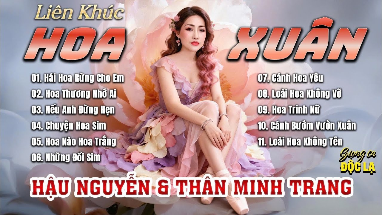 Lk HOA XUÂN - Hậu Nguyễn & Thân Minh Trang (Giọng ca Độc Lạ) | Cặp Đôi Hát Disco Cực Đỉnh.