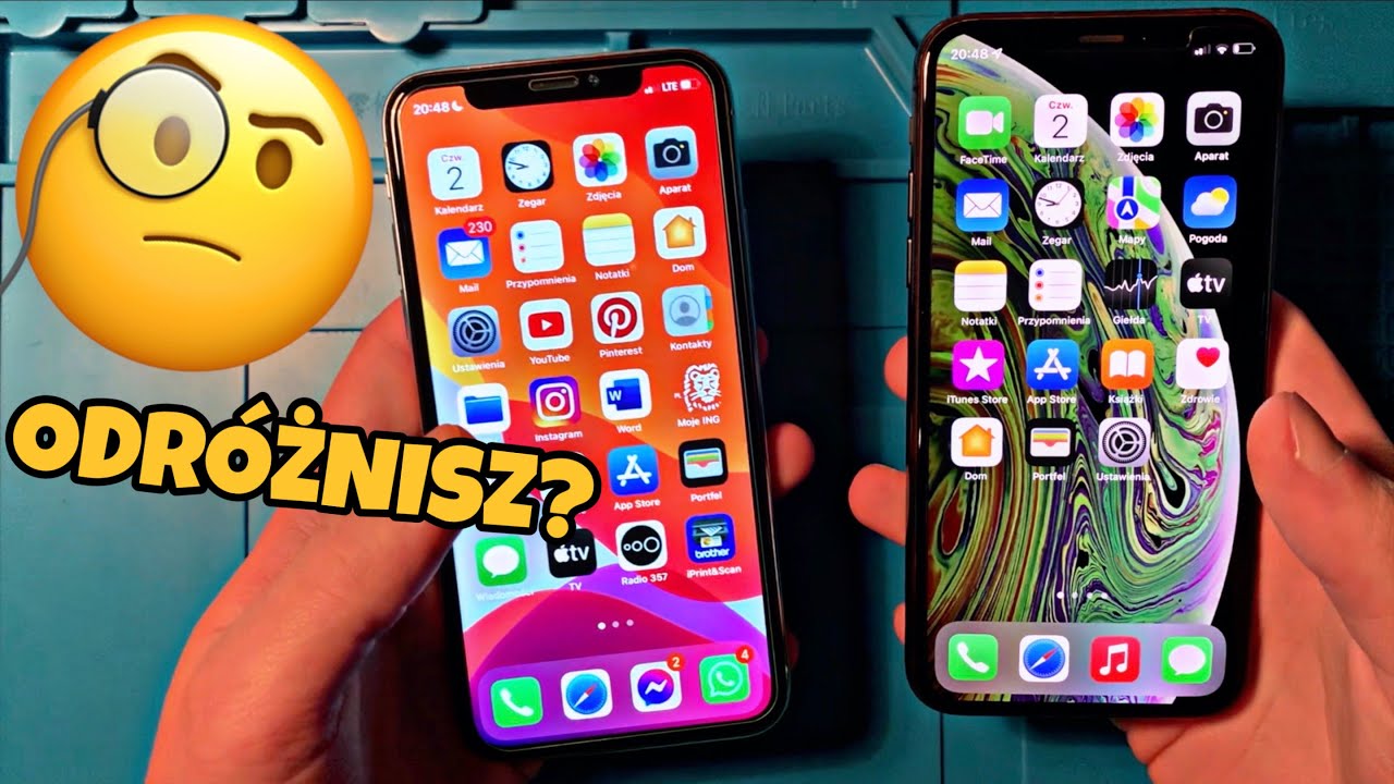 Co z tymi zamiennikami? (iPhone X)