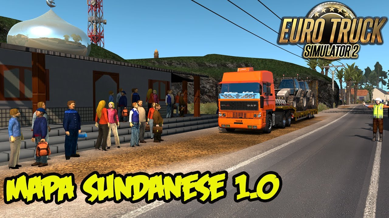 MOD DE MAPA Sundanese Map 1.0 by Fauzan ETS2 1.35 – 1.37│Mod ets2 1.37│Mod de MAPA para ETS2 1.37🤪😜😛