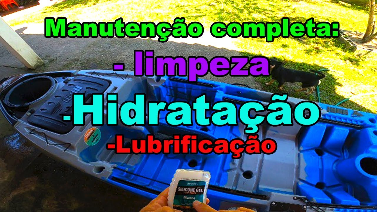 Manutenção caiaque completa!