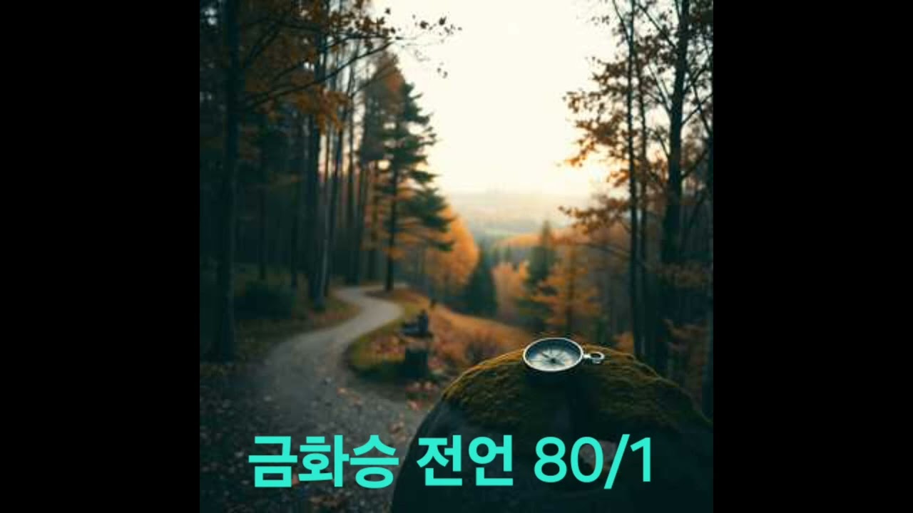 서울로 가는 길은 처한 곳마다 길이 다르나니, 금화승 전언 80