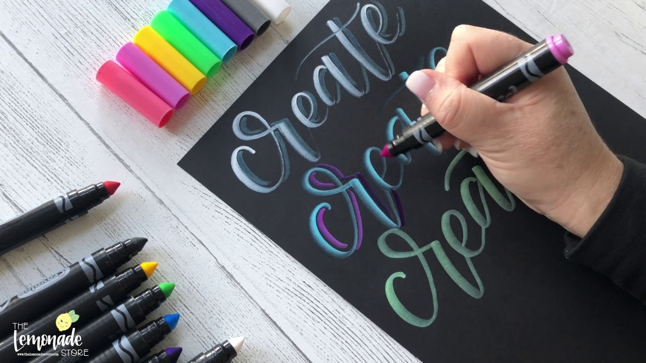 They are like MAGIC! Crayola Gel Markers / Adding Shadow Details / Subscriber Shoutouts