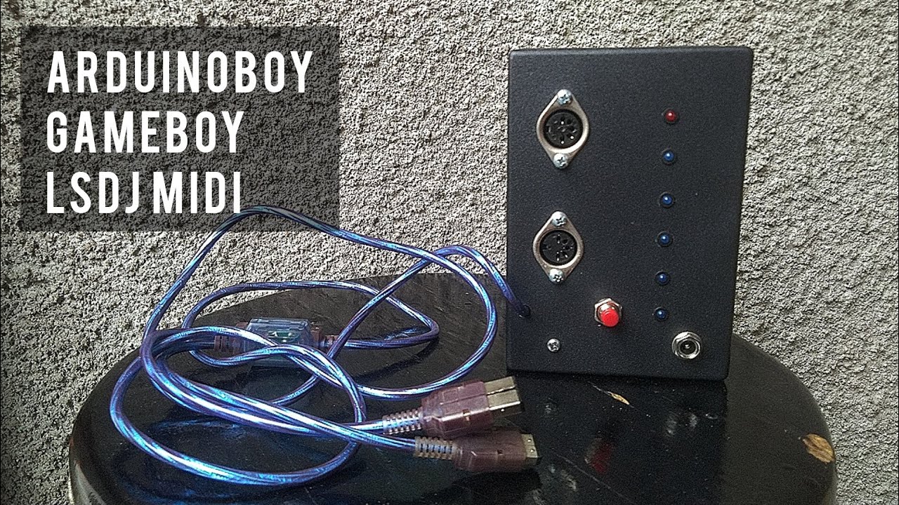 ARDUINOBOY GAMEBOY LSDJ MIDI