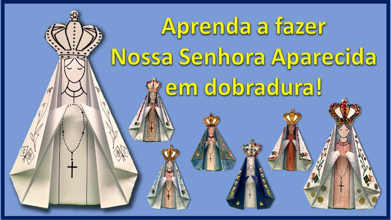 NOSSA SENHORA APARECIDA EM DOBRADURA | Dinâmica de N. S. Aparecida | Catequese | @Lisete Maria