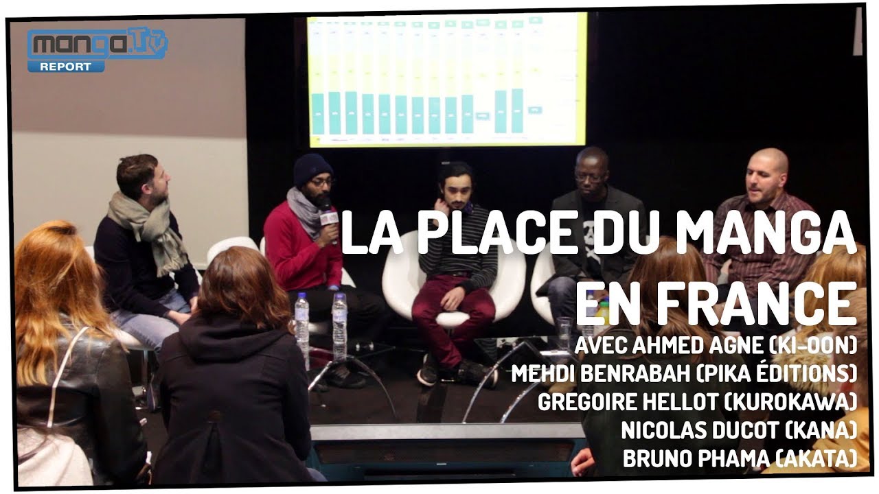 La place du manga en France avec les éditeurs de Manga [Conférence Livre Paris 2018]