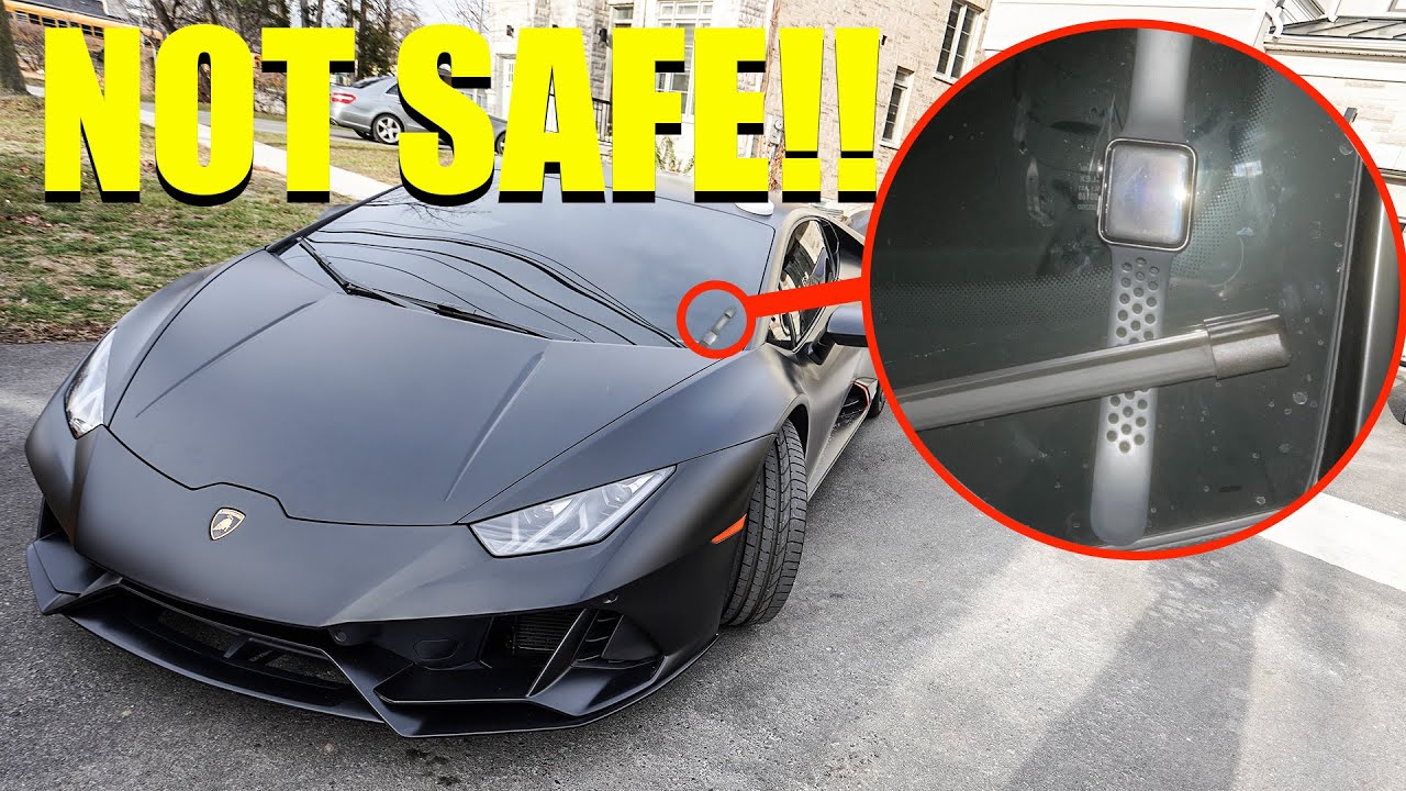 Если вы когда-нибудь увидите APPLE WATCH на Lamborghini Huracan, СНИМИТЕ ИХ (ЭТО НЕБЕЗОПАСНО)