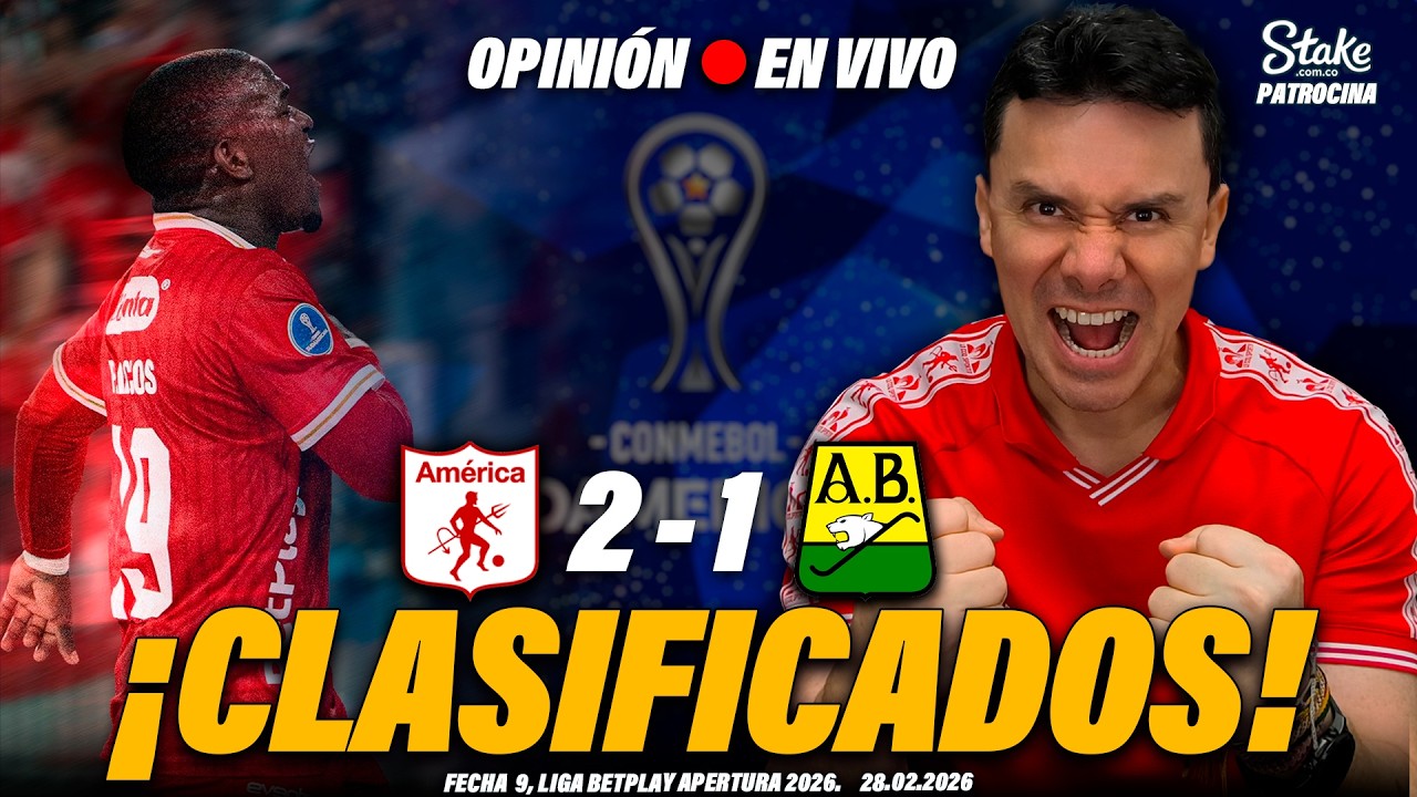 ¡CON PURA JERARQUÍA! 🗣️🎙 Análisis América 2 vs Bucaramanga 1 | Copa Sudamericana 2026