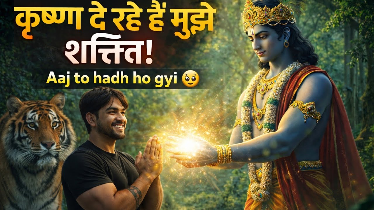 कृष्णा मंदिर में हद हो गयी 😱 //भगवान ने दिया मुझे आज शक्ति/ krisna mandir vlog// daily vlogs 
