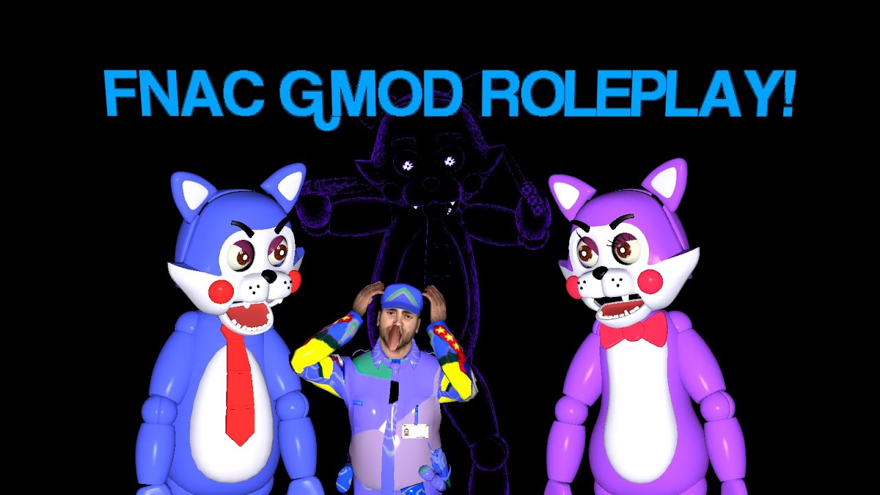 Gmod FNAF Fangame | Five Nights At Candy's Gmod Roleplay!