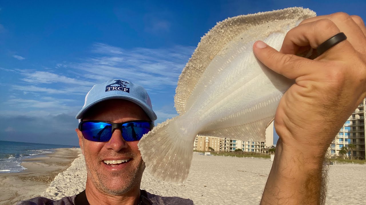 I used THESE techniques to catch Florida surf flounder!
