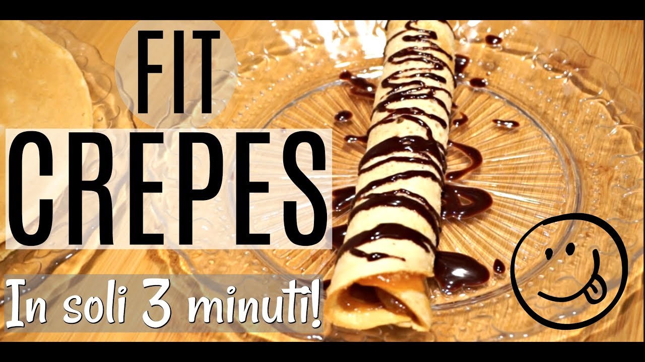 CREPES PROTEICHE FIT IN 3 MINUTI...SANE, FACILI E VELOCI!!! Ottime come le originali!! 3 FARCITURE!