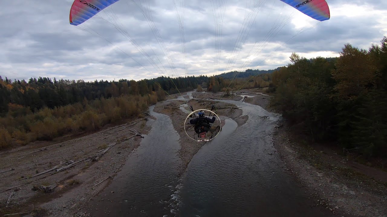 Paramotor Playground-Washington State River Flying