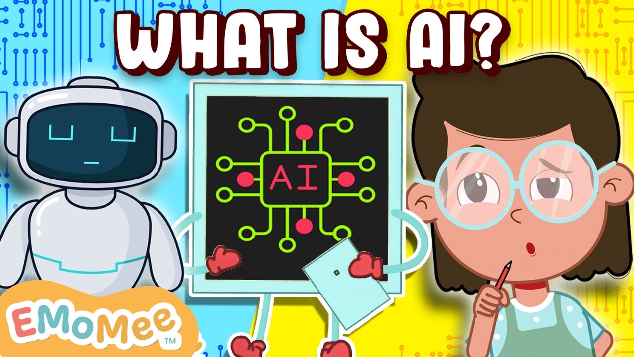 💓 HUMANS VS AI 🤖 | What Is AI ? | Artificial Intelligence Explained | Kids Learning Videos | EMoMee