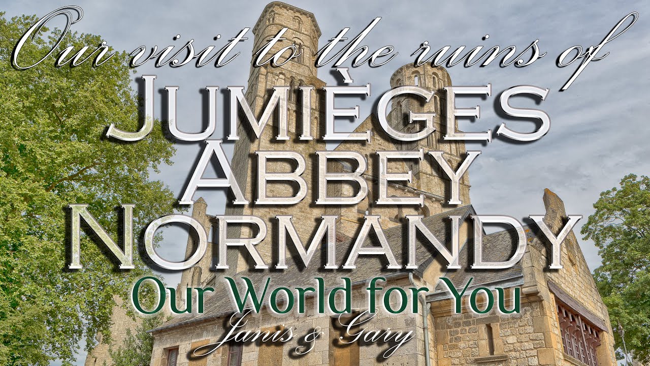 A visit to the ruins of Jumièges Abbey, Normandy, France