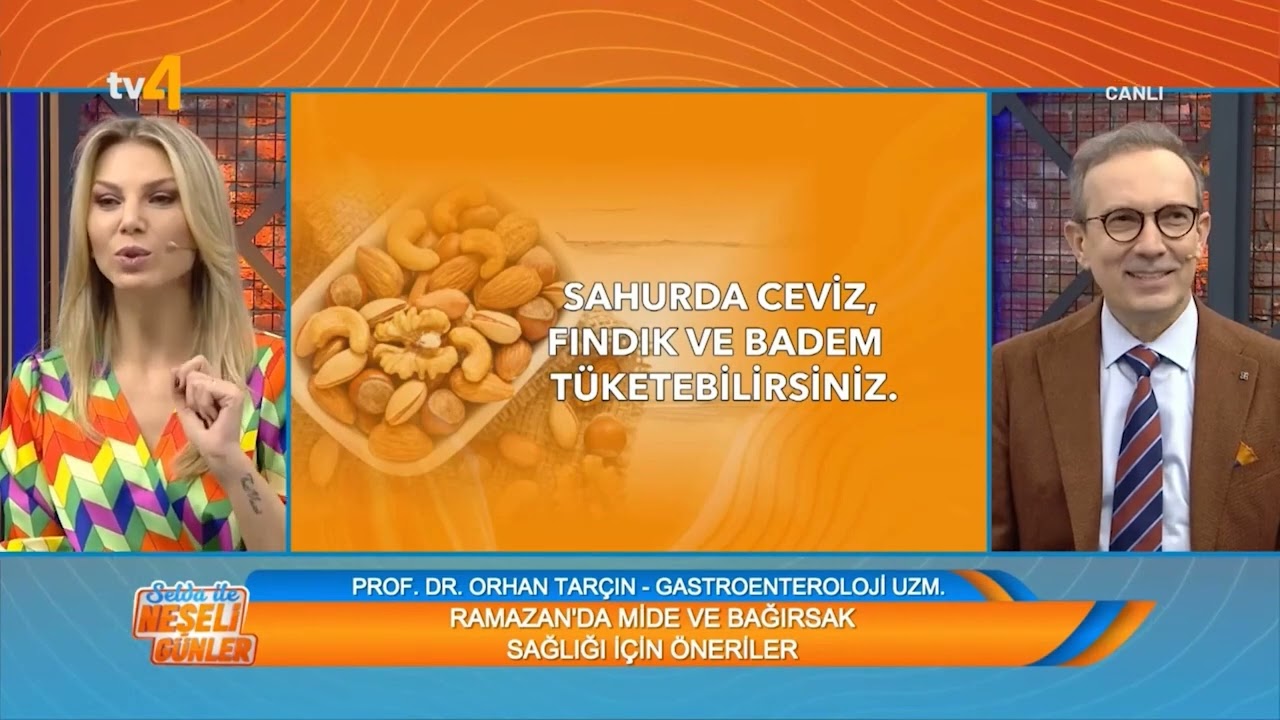 Ramazanda  ve oruç tutarken nasıl beslenmemiz gerekli.  13 04 2022 Neşeli Günler