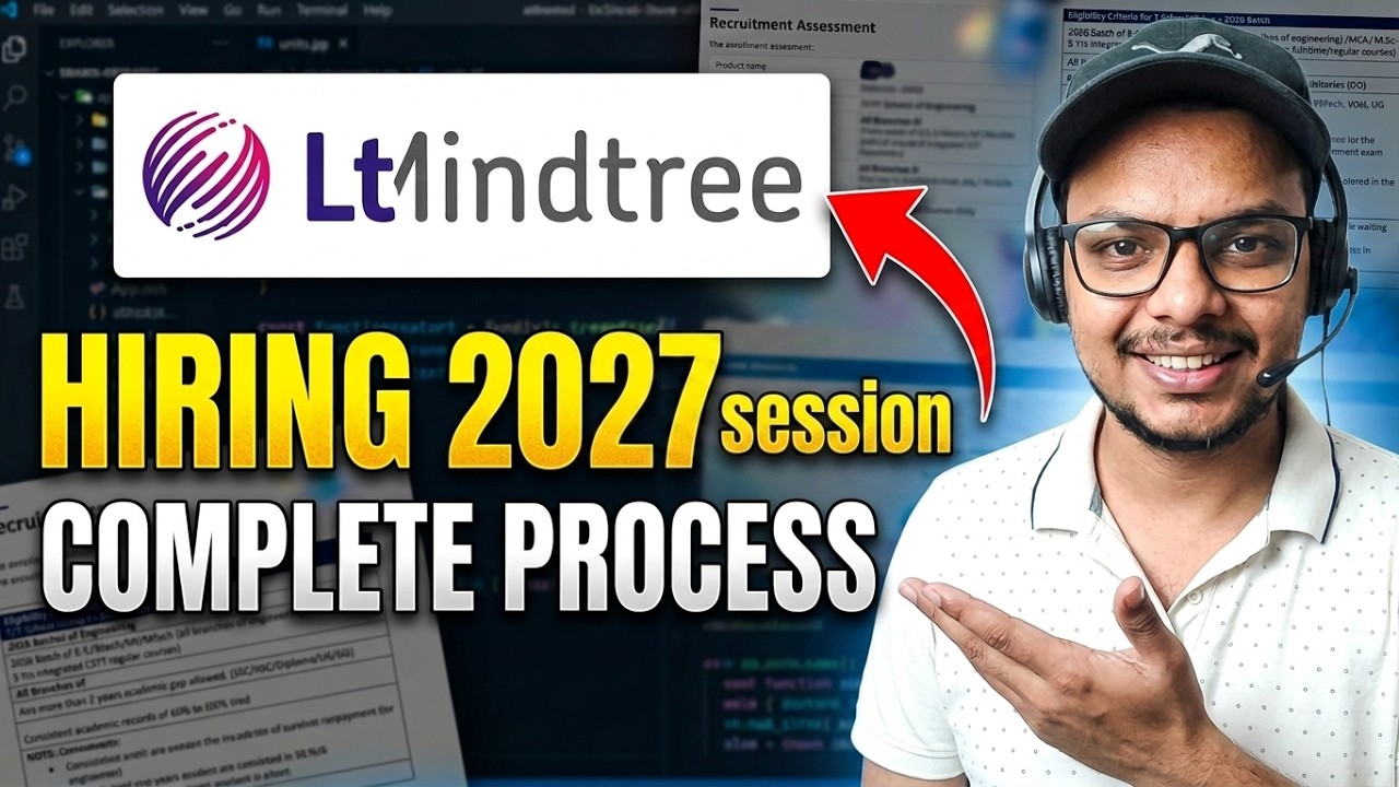 LtiMindtree Hiring 2027-26 | LtiMindtree Hiring Process | Assessment | Interview | Recruitment