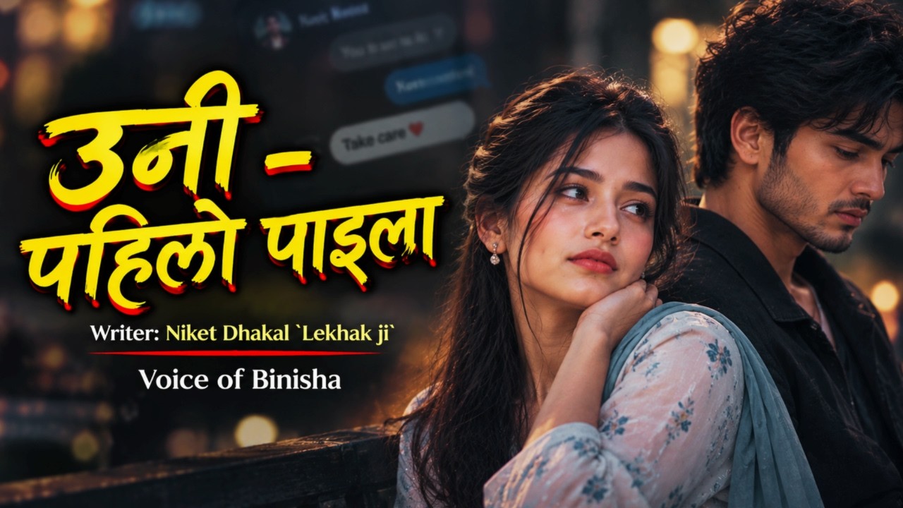 उनी - पहिलो पाइला ❤️ मनछुने प्रेमकथा | Nepali Love Story | Voice of Binisha | Nepali Katha