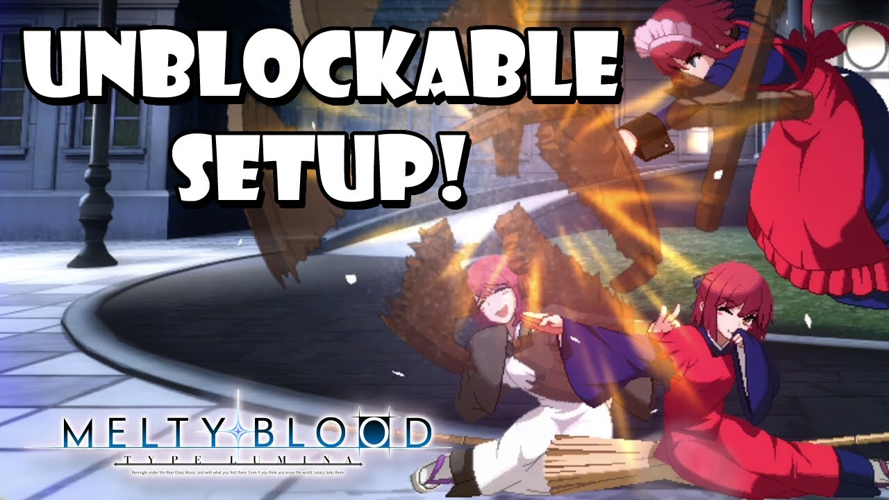 Learn how to do the Unblockable Maid Setup! - Melty Blood Type Lumina