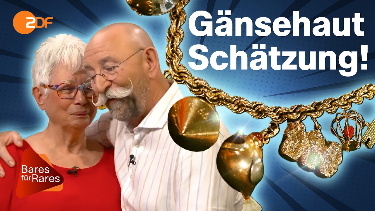 Verkäuferin ergriffen: Bettelarmband aus Jugend offenbart sich als echter Schatz | Bares für Rares