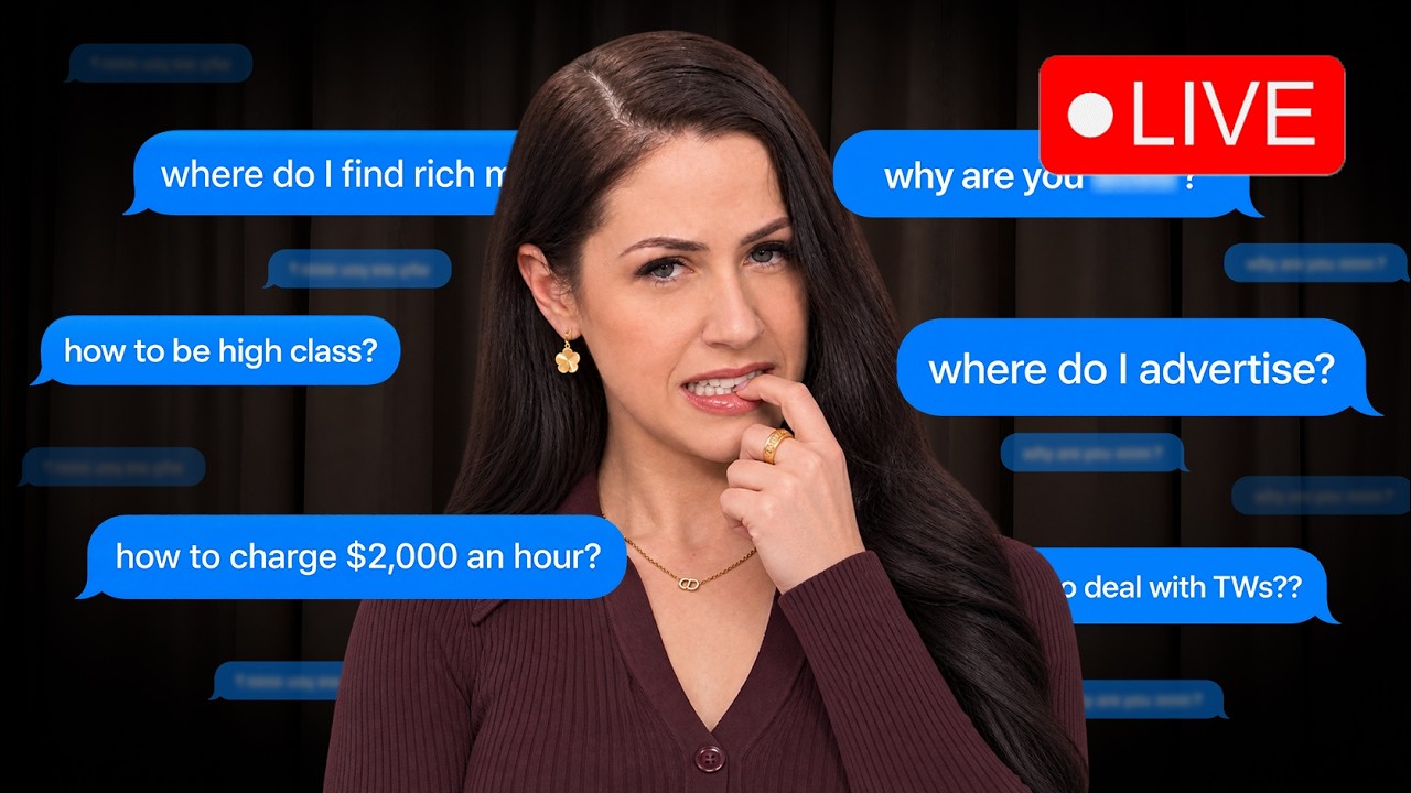 High Class Escort Answers Questions Live | Adult Industry Q&A Part 3