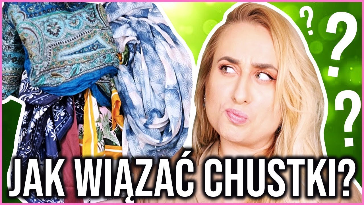 JAK WIĄZAĆ CHUSTKĘ 🎀 FRYZURY